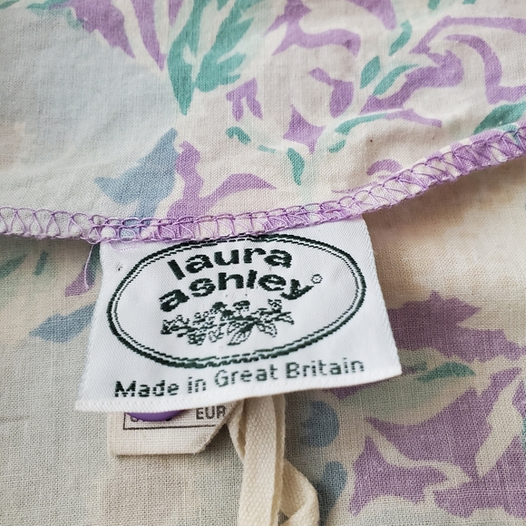 Vintage Laura Ashley Floral Spring dress US size 6 - Picture 3 of 10